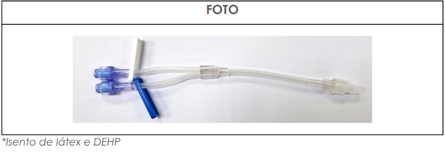 Infusor Valvulado em PVC – Safer